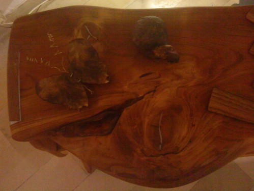 Theke mit KnubbelSchmetterling